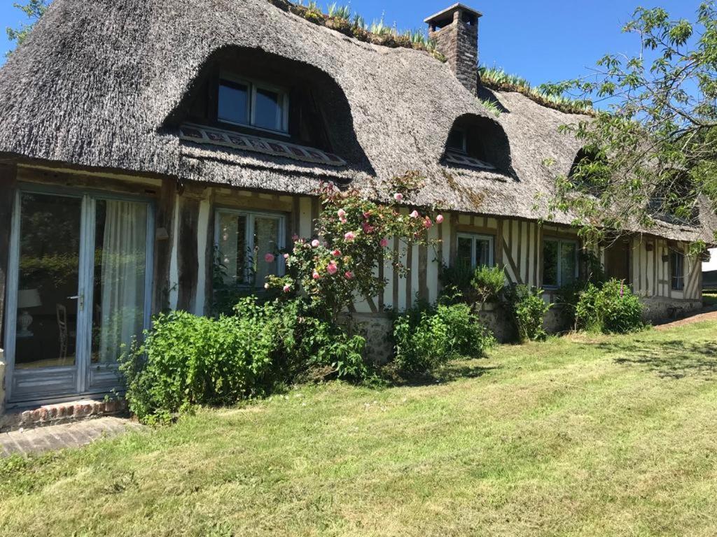 Chaumière aux portes d'Honfleur Manneville-la-Raoult Extérieur photo
