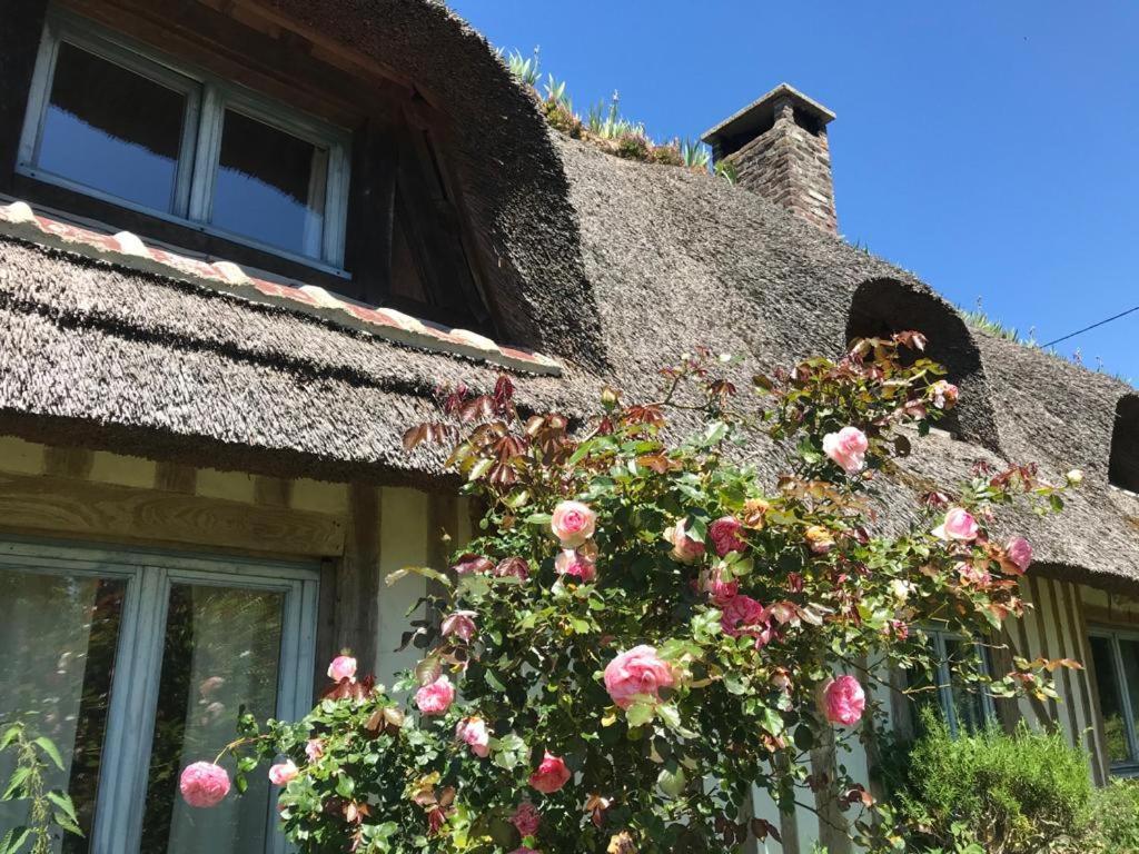 Chaumière aux portes d'Honfleur Manneville-la-Raoult Extérieur photo