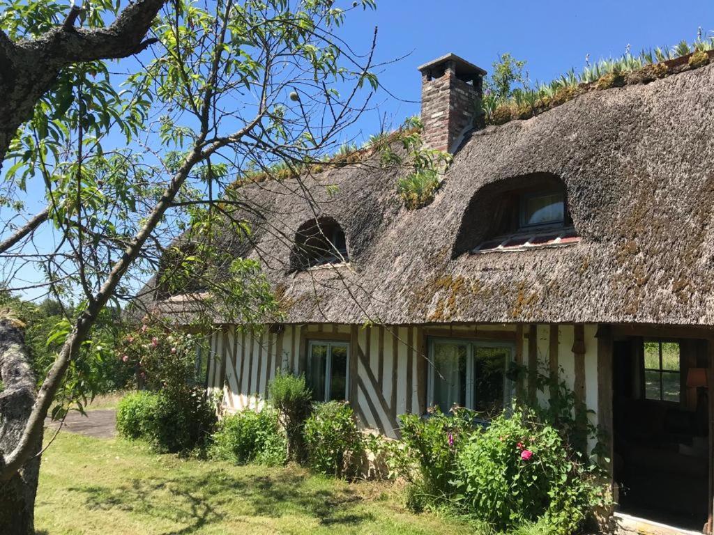 Chaumière aux portes d'Honfleur Manneville-la-Raoult Extérieur photo