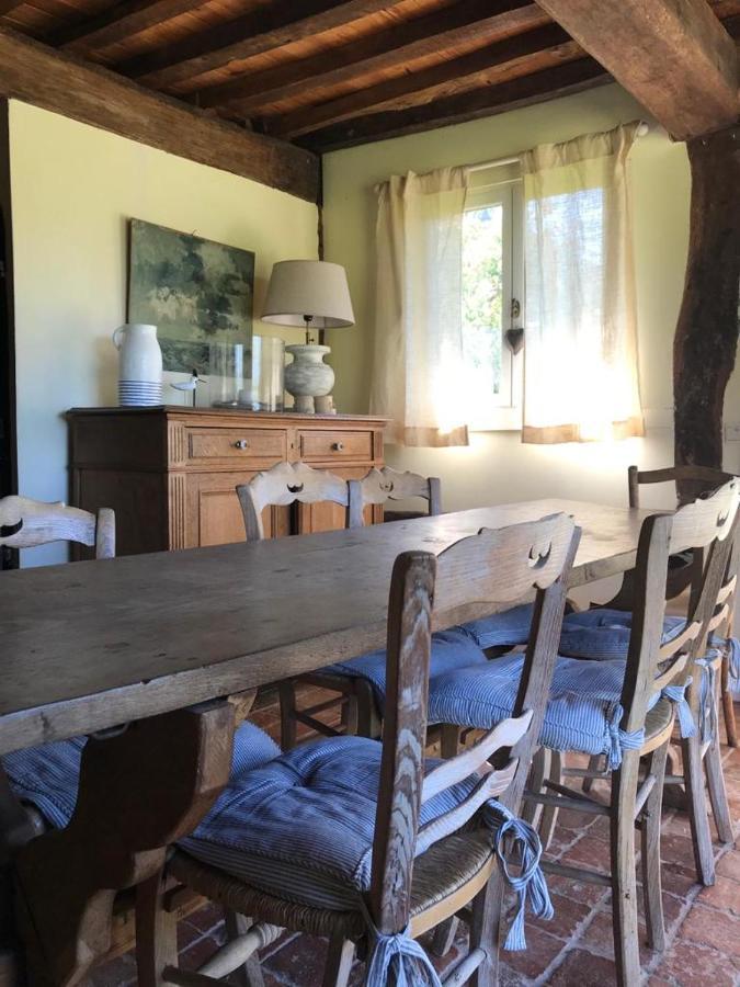 Chaumière aux portes d'Honfleur Manneville-la-Raoult Extérieur photo